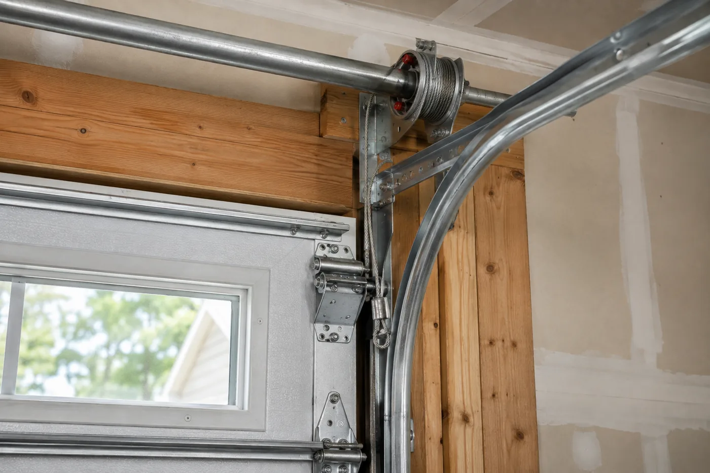 Cable replacement — garage door repair in New Jersey by Ace Garage Door Service