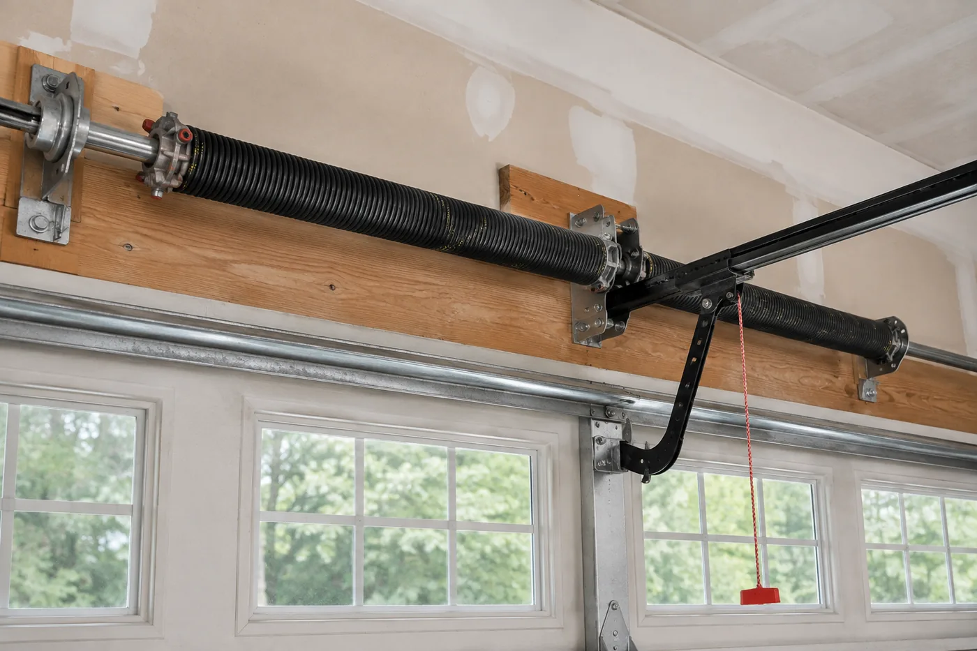 Spring replacement — garage door repair in New Jersey by Ace Garage Door Service